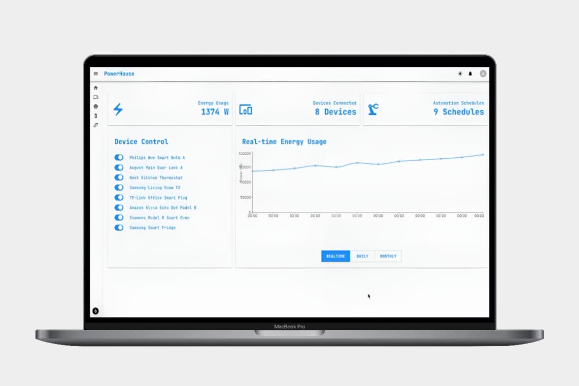 PowerHouse Smart Home App